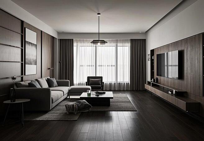 客廳鋪深色地板，這些優(yōu)缺點你必須知道